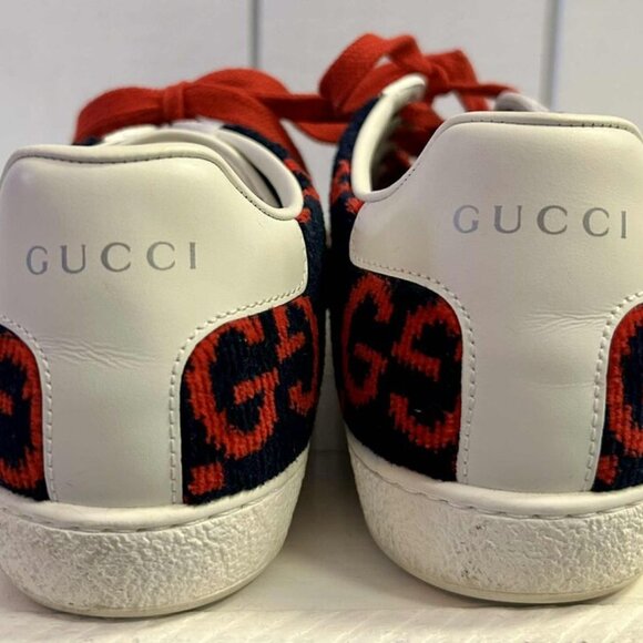 Gucci Ace Velvet GG Sneakers (Retails for $400) - Size 36.5 - Picture 5 of 6